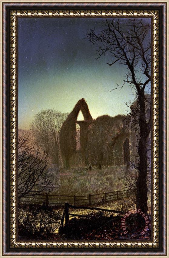 John Atkinson Grimshaw Bolton Abbey Framed Print