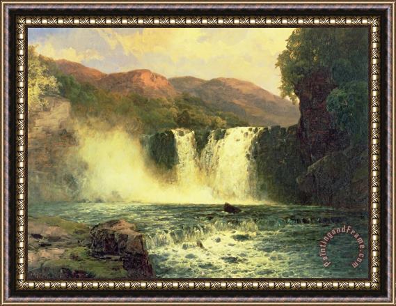 John Brandon Smith The Waterfall Framed Print