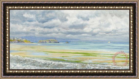 John Brett St. Catherine's Isle Framed Painting