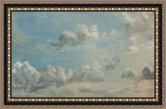 John Constable Cloud Study 10 Framed Painting
