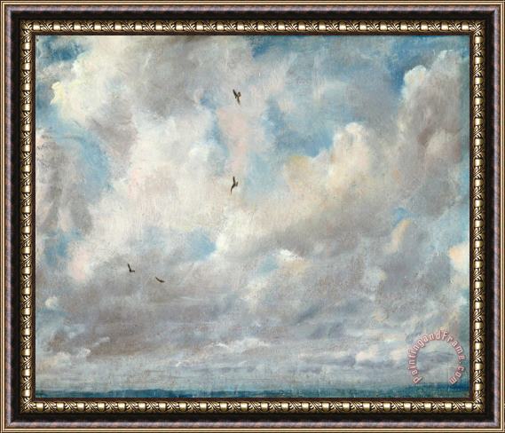 John Constable Cloud Study 3 Framed Painting