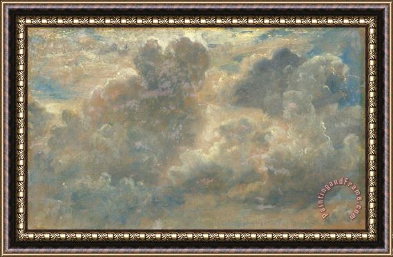 John Constable Cloud Study 4 Framed Painting