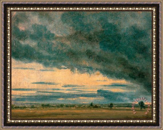 John Constable Cloud Study 6 Framed Painting