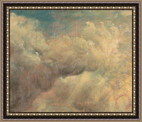 John Constable Cloud Study 7 Framed Print