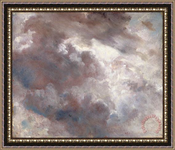 John Constable Cloud Study 8 Framed Painting