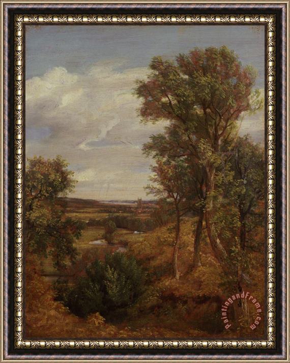 John Constable Dedham Vale Framed Painting