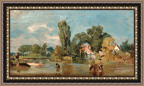 John Constable Flatford Mill 2 Framed Painting