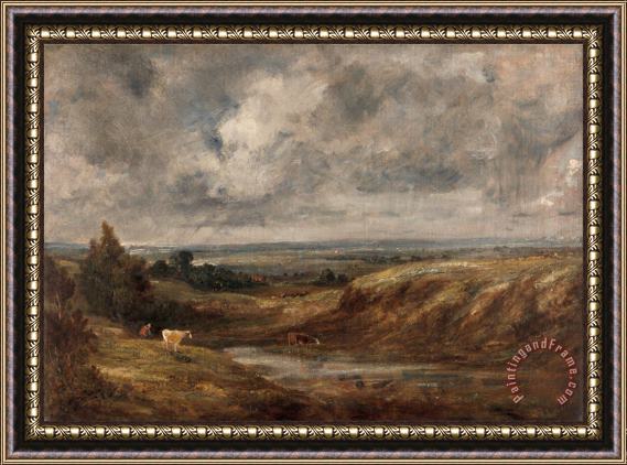 John Constable Hampstead Heath Framed Painting