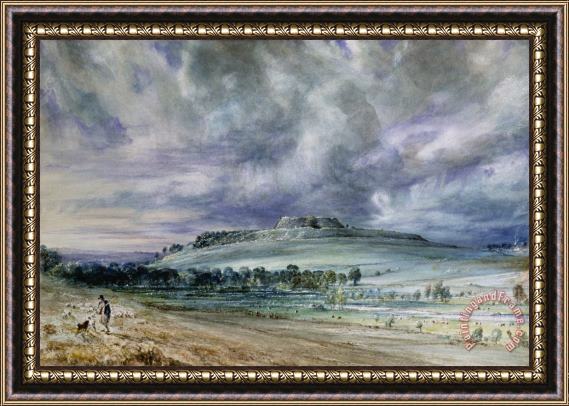 John Constable Old Sarum Framed Painting