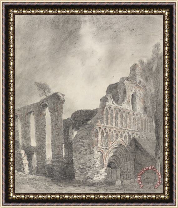 John Constable Ruin of St. Botolph's Priory, Colchester Framed Painting