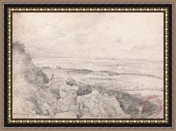 John Constable Salisbury Plain From Old Sarum Framed Print