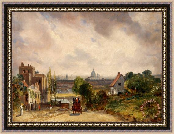John Constable Sir Richard Steele's Cottage, Hampstead Framed Print