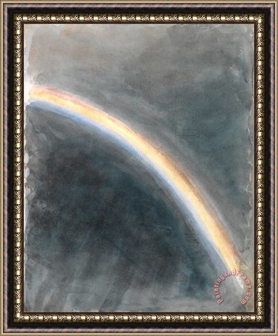 John Constable Sky Study with Rainbow Framed Painting