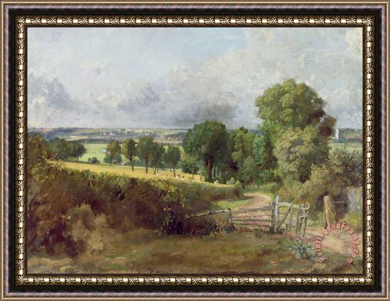 John Constable The Entrance to Fen Lane by Constable John Framed Painting