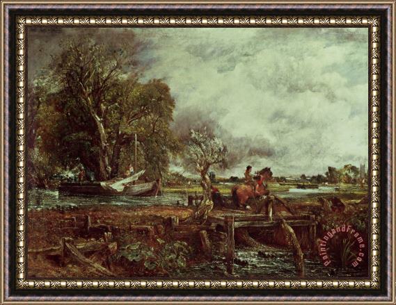 John Constable The Leaping Horse Framed Print