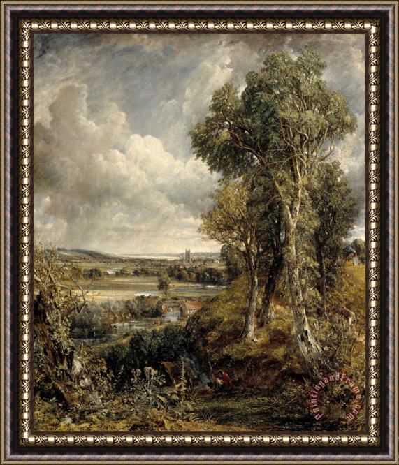 John Constable The Vale of Dedham Framed Print