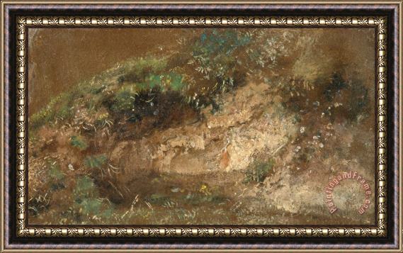 John Constable Undergrowth Framed Painting