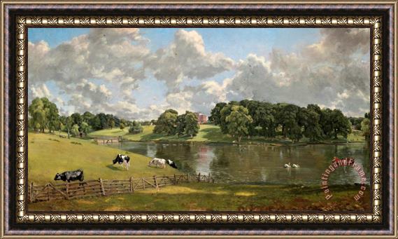 John Constable Wivenhoe Park, Essex Framed Painting