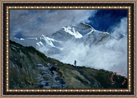 John Cooke Jungfrau Framed Painting