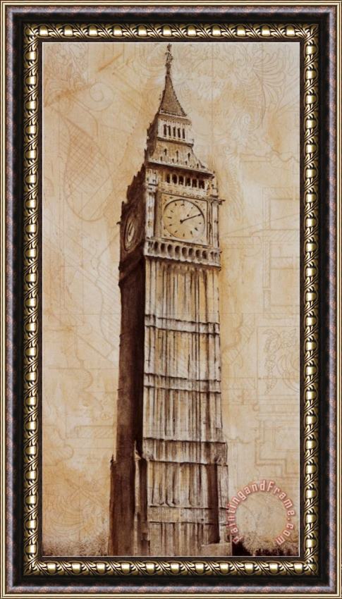 John Douglas Big Ben Framed Painting