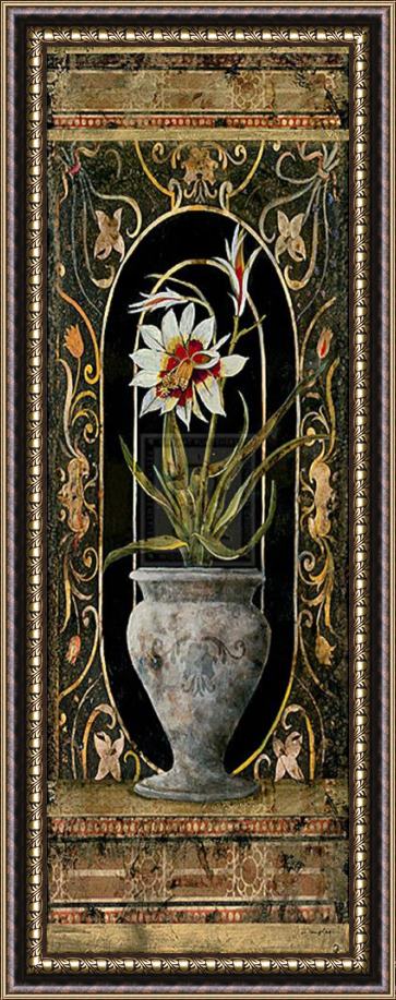 John Douglas Blanco Botanical I Framed Painting
