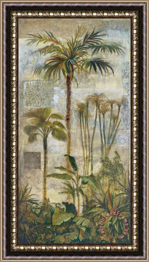 John Douglas Enchanted Oasis I Framed Painting