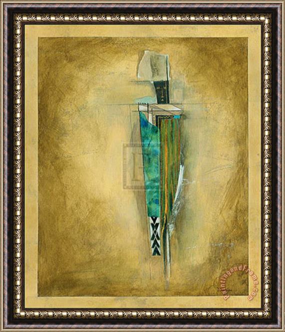 John Douglas Shamon of The Rain Framed Painting