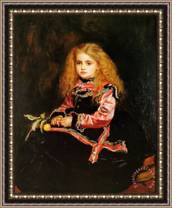 John Everett Millais A Souvenir of Velazquez Framed Painting