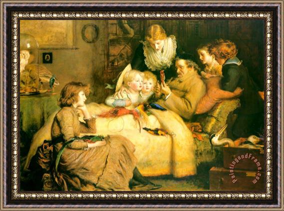 John Everett Millais Ruling Passion Framed Print