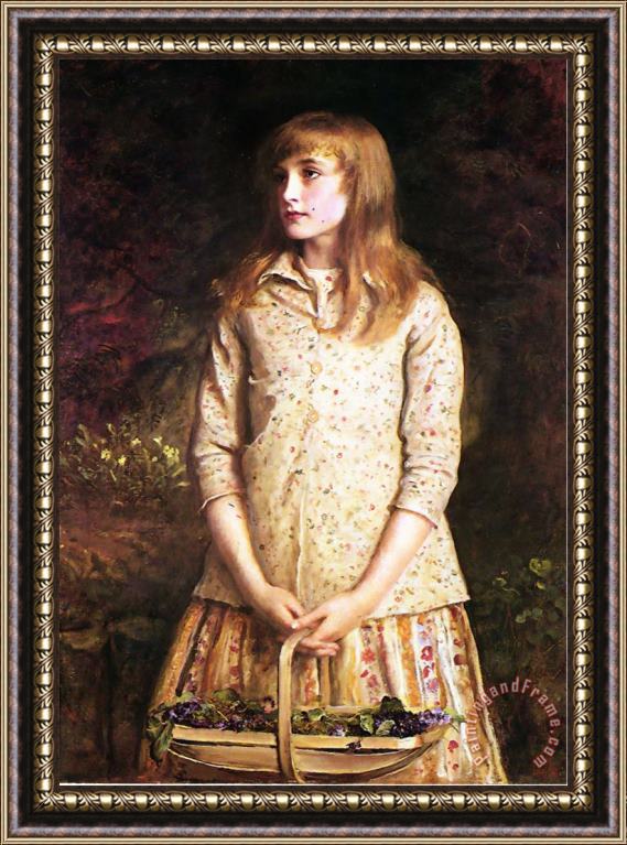John Everett Millais Sweetest Eyes Were Ever Seen Framed Painting