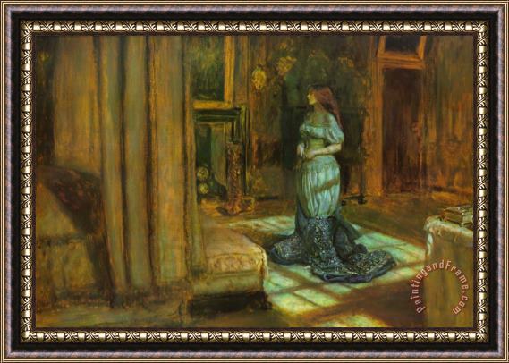 John Everett Millais The Eve of St. Agnes Framed Painting