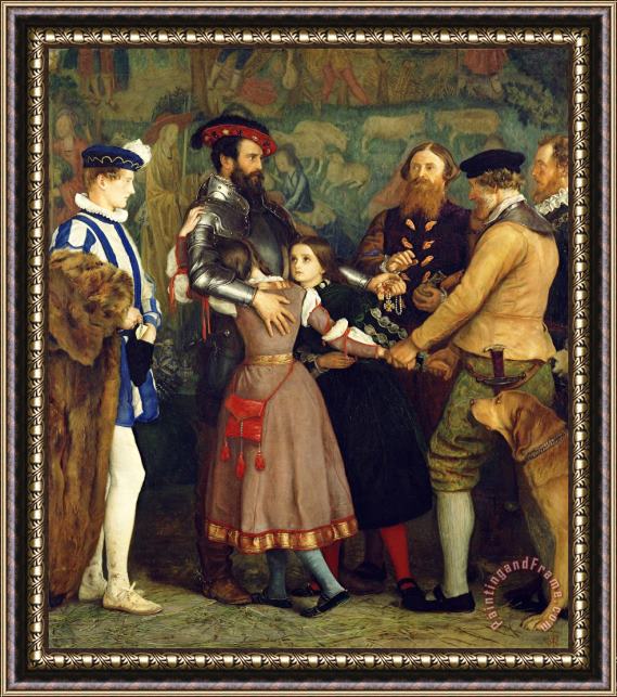 John Everett Millais The Ransom Framed Painting