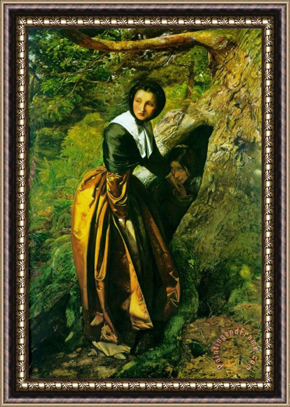 John Everett Millais The Royalist Framed Print