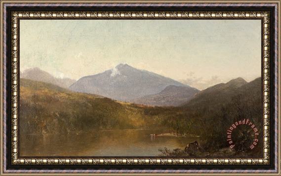 John F Kensett White Mountains From Shelburne, Nh Framed Print