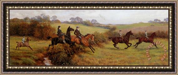 John Frederick Lewis A Short Cut Home Framed Painting