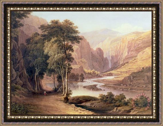 John Glover Tasmanian Gorge Framed Painting