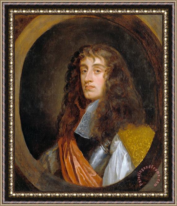 John Greenhill James II As Duke of York Framed Painting
