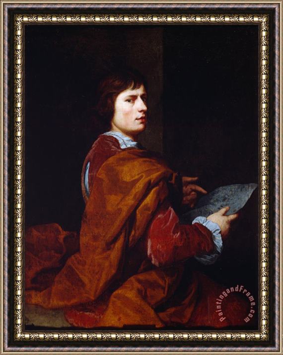 John Greenhill Self Portrait Framed Painting