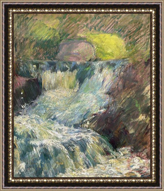 John Henry Twachtman Horseneck Falls Framed Painting