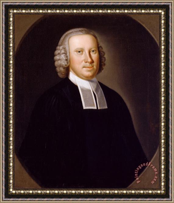 John Hesselius Rev. Richard Brown Framed Print