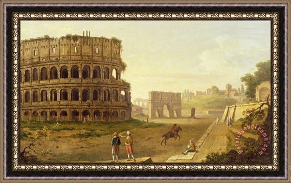 John Inigo Richards The Colosseum Framed Painting
