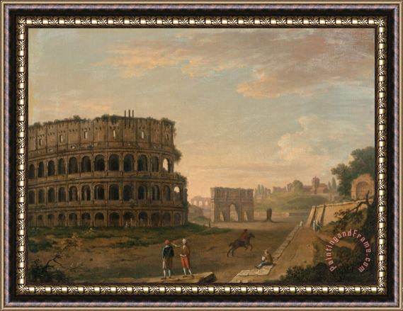 John Inigo Richards The Colosseum Framed Print