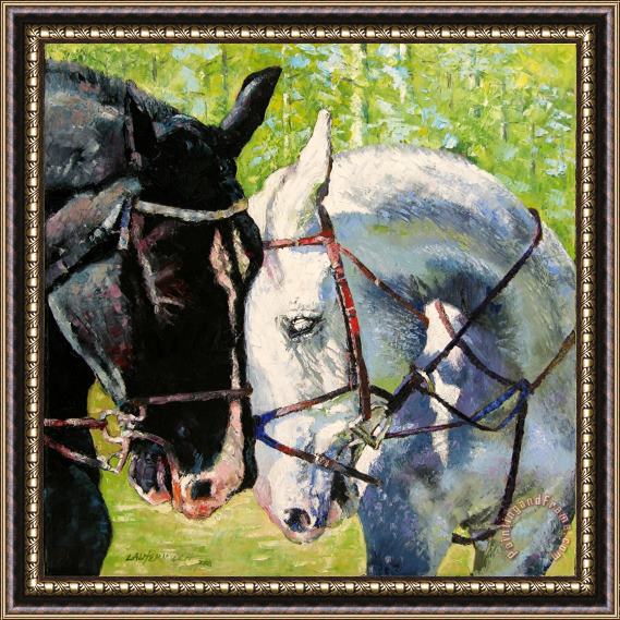 John Lautermilch Bridled Love Framed Painting