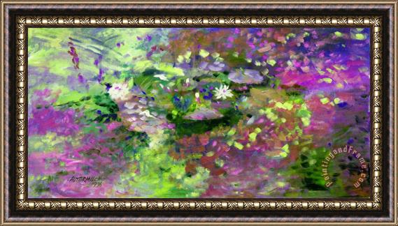 John Lautermilch In Memory of Monet Framed Painting