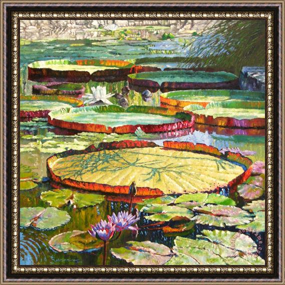 John Lautermilch Interwoven Beauty Framed Painting