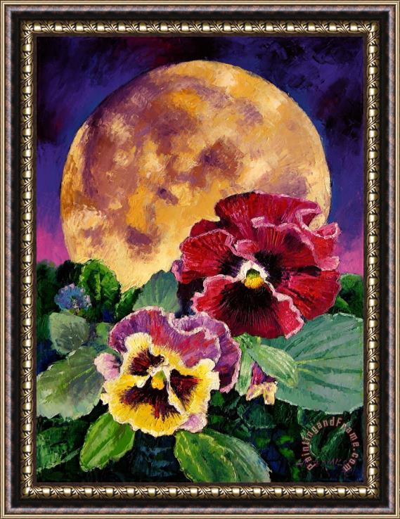 John Lautermilch Moonlight Expressions Framed Painting