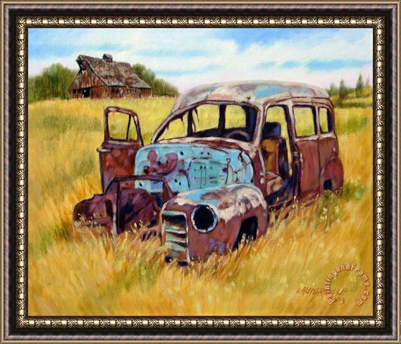 John Lautermilch Out to Pasture Framed Print