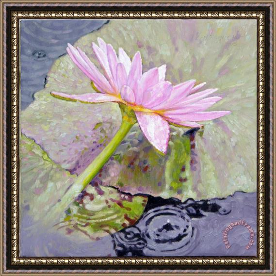 John Lautermilch Pastel Beauty Framed Painting