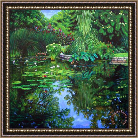 John Lautermilch Peace Floods my Soul Framed Painting