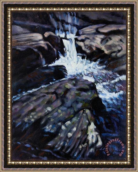 John Lautermilch Rushing Waters three Framed Painting